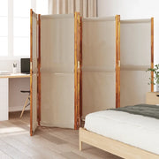 Divisorio Ambienti | Divider per stanze | Paravento a 6 Pannelli Tortora 420x180 cm