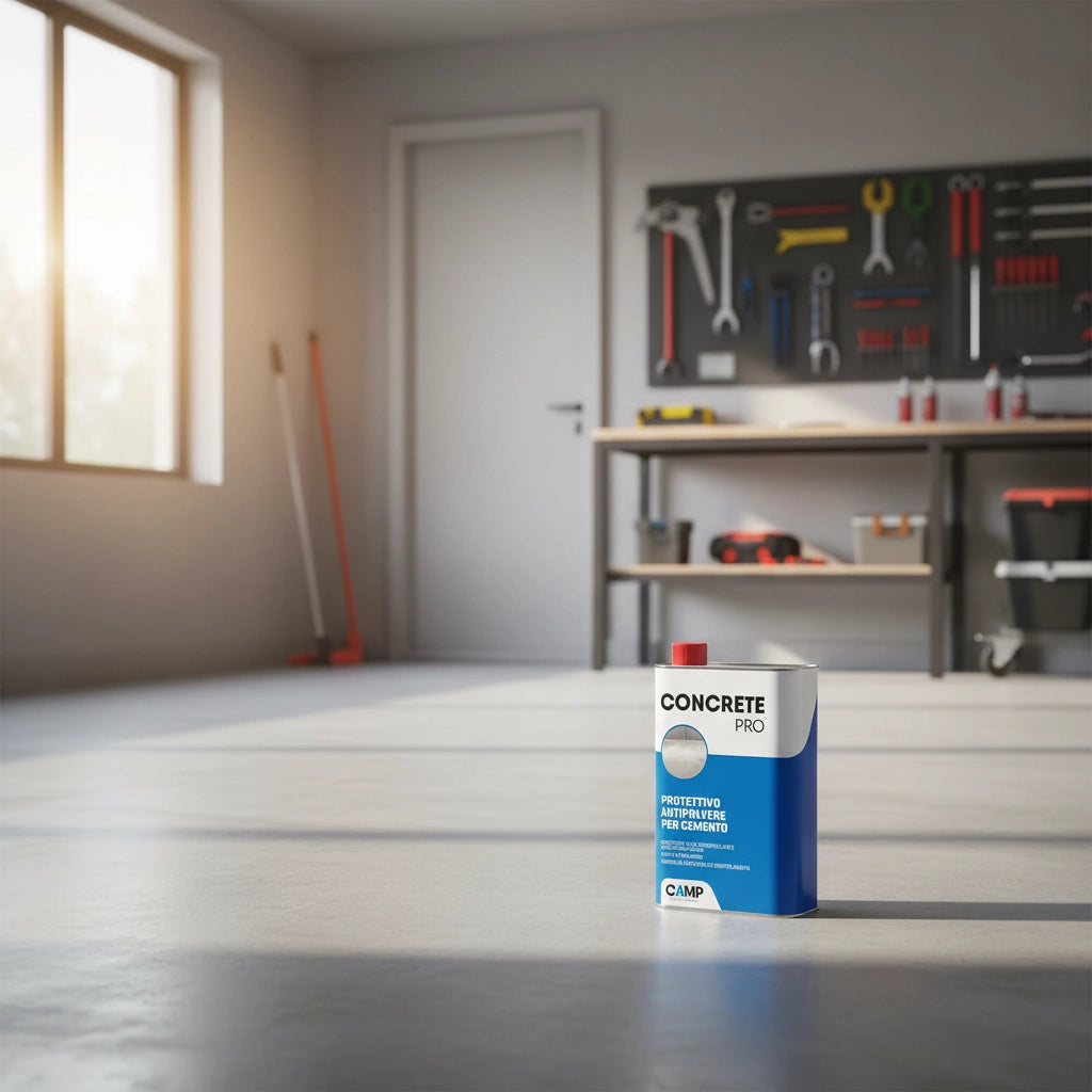 Camp concrete pro consolidante antipolvere per cemento e pietre porose 1 l