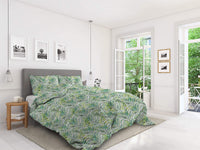 Copripiumino Matrimonale con Federe Stampato in Microfibra Honolulu