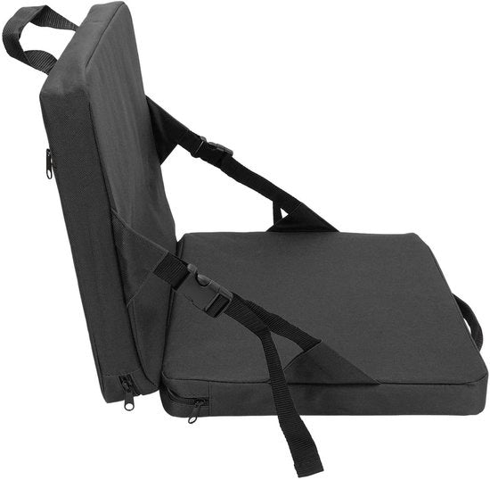 Cuscino per Passeggiata con Supporto - Tela Oxford - Pieghevole - Per Esterno - Pieno di Piuma - Cuscino da Giardino