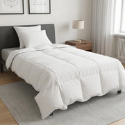 Set copripiumino invernale 3 pz Bianco Fibra di bambù 3432378