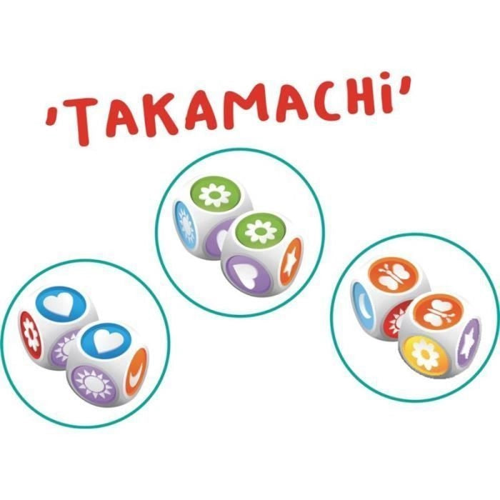 Asmodee - Takamachi - Gioco di dadi - Osservazione e velocità - Meno di 30 minuti - Dai 5 anni in su