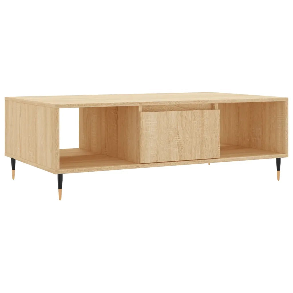 Tavolino da Salotto Rovere Sonoma 104x60x35cm Legno Multistrato 827079