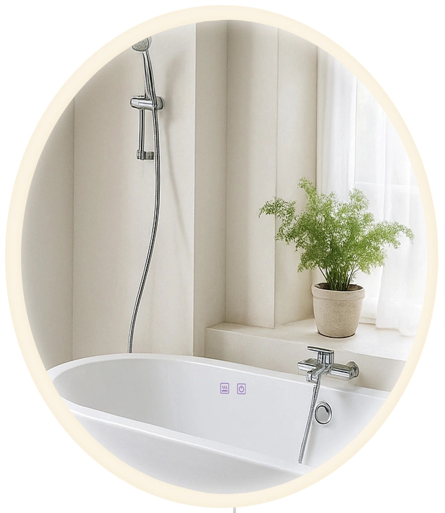 Specchio da bagno Laconia 70 senza Bluetooth