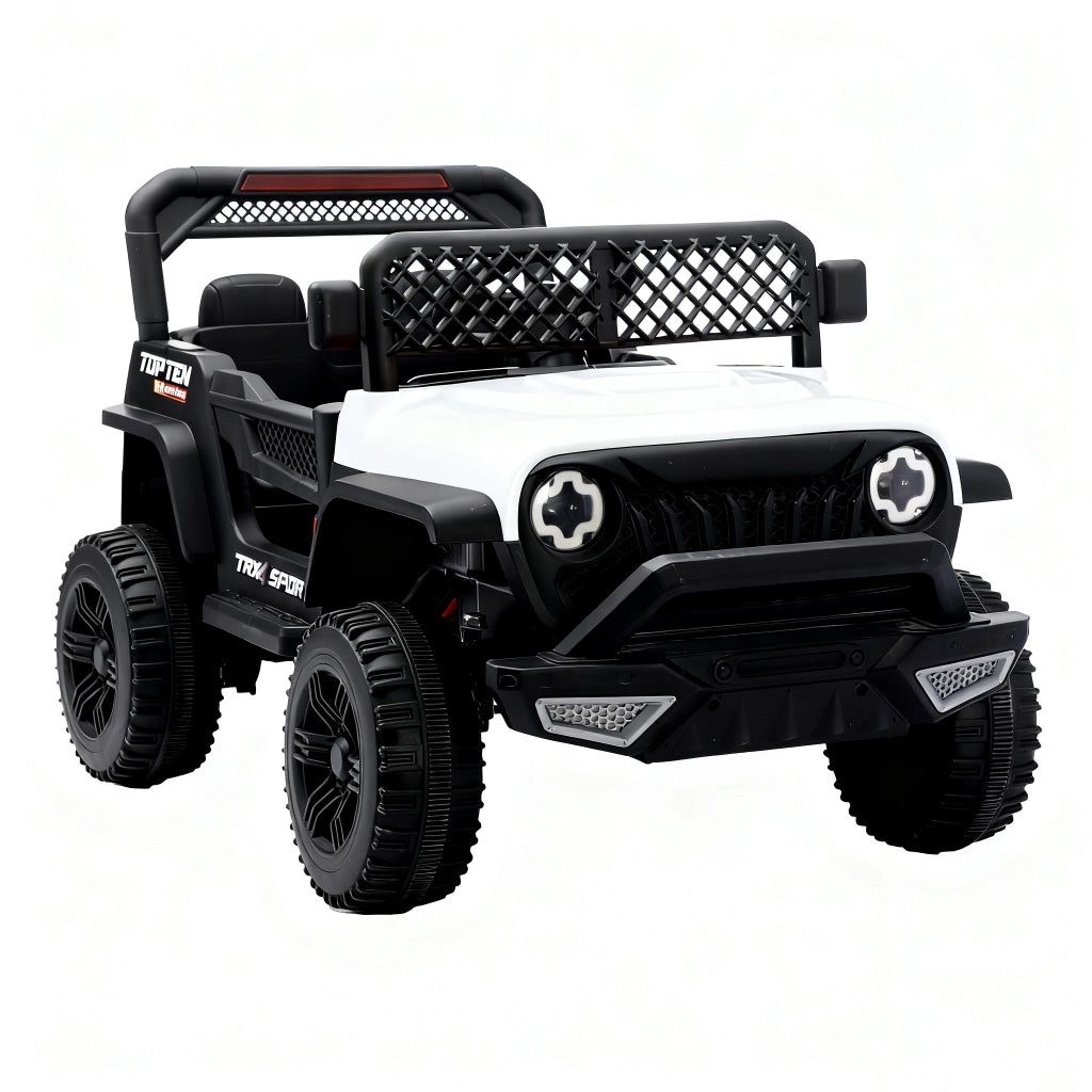 Macchina elettrica per bambini ¨C zephmum ¨C Rosso con telecomando