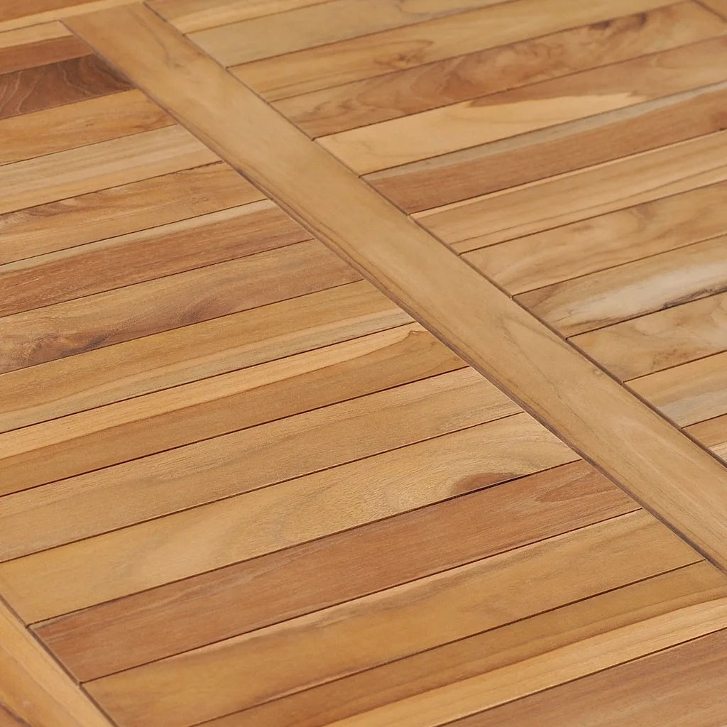 Tavolo da Pranzo per Giardino 80x80x80 cm in Massello di Teak 49384