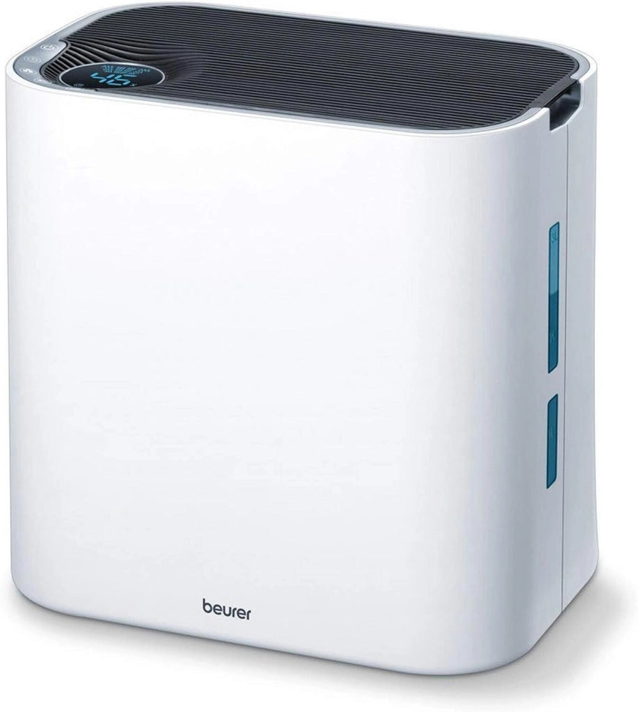 Beurer LR 330 Purificatore d'aria Filtro HEPA Capacita' 4,6 Litri CADR 200 m3 Copertura 35 m2 3 livelli di potenza Timer Modalita' notte