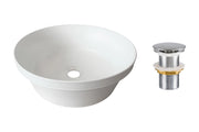 Set lavabo con tappo click-clack Lavabi da appoggio 40 x 1401 x 40 cm
