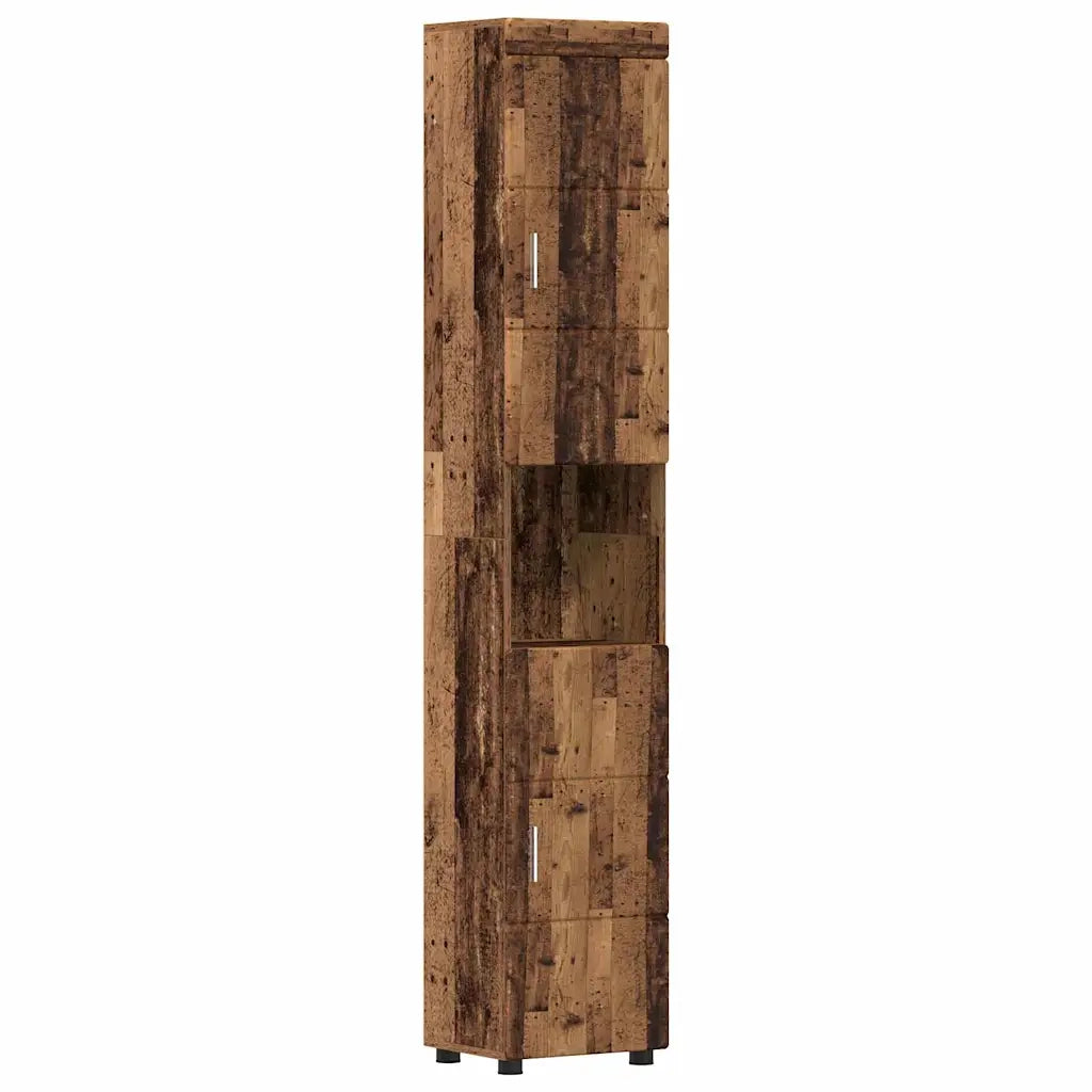 Set di mobili per il bagno TULUM 5 pcs Legno vecchio 3398062
