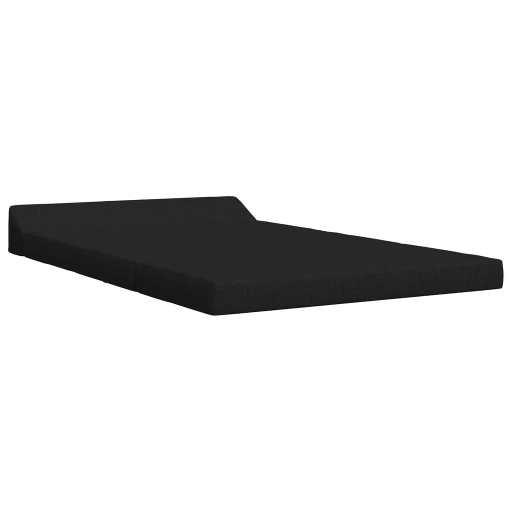 Divano Letto Pieghevole Nero 120 x 60 x 49 cm Tessuto