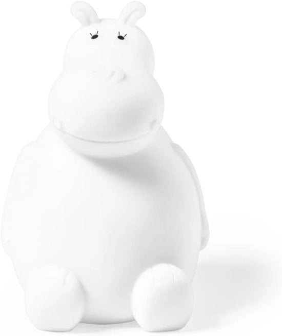 Spaccio per bambini nijlpaardvorm hippo blu verde rosso bianco - risparmio di denaro - bianco