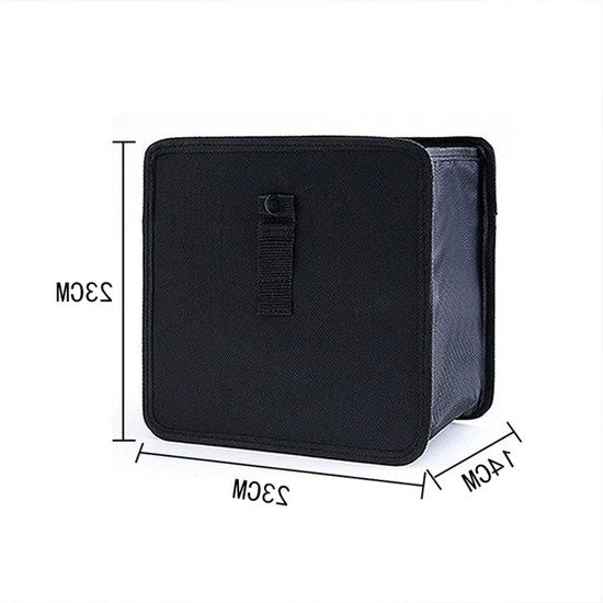 Afalemmer Premium Opvougbile per Auto e Viaggio - Impermeabile e Portatile - Mini - 23 x 23 x 14 cm