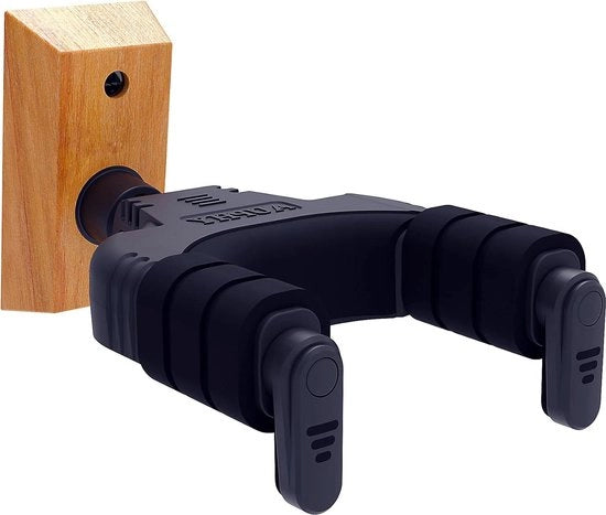 Sostegno chitarra per muro - funzione di arresto automatico - chitarra classica - chitarra acustica - chitarra elettrica - basso
