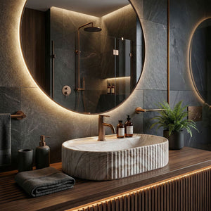 Lavabo Da Appoggio Rea Marcela 60 Kallisto