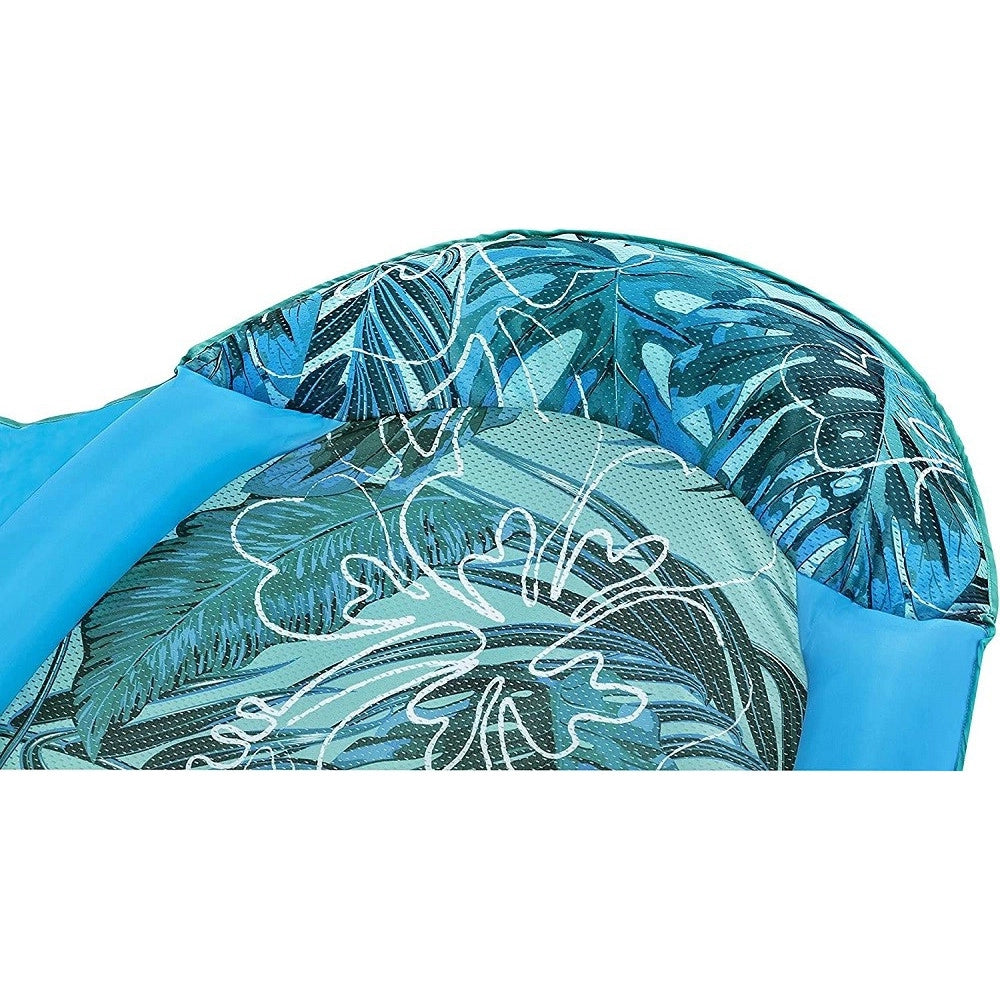 Trade Shop - Lounge Lettino Gonfiabile Galleggiante Piscina Mare Flex'n Fold 171x94x16cm 43552 -