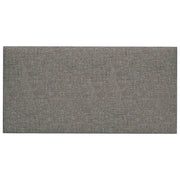 Testiera | Testata da Parete 12 pcs Grigio chiaro 60 x 30 cm Tessuto