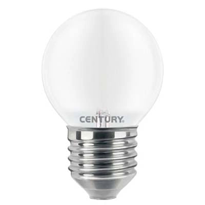 LAMPADA WIRE LED SFERA INCANTO SATEN CENTURY - CALDA VOLT 230 WATT 4 LUMEN 470 E27- 5 pezzi