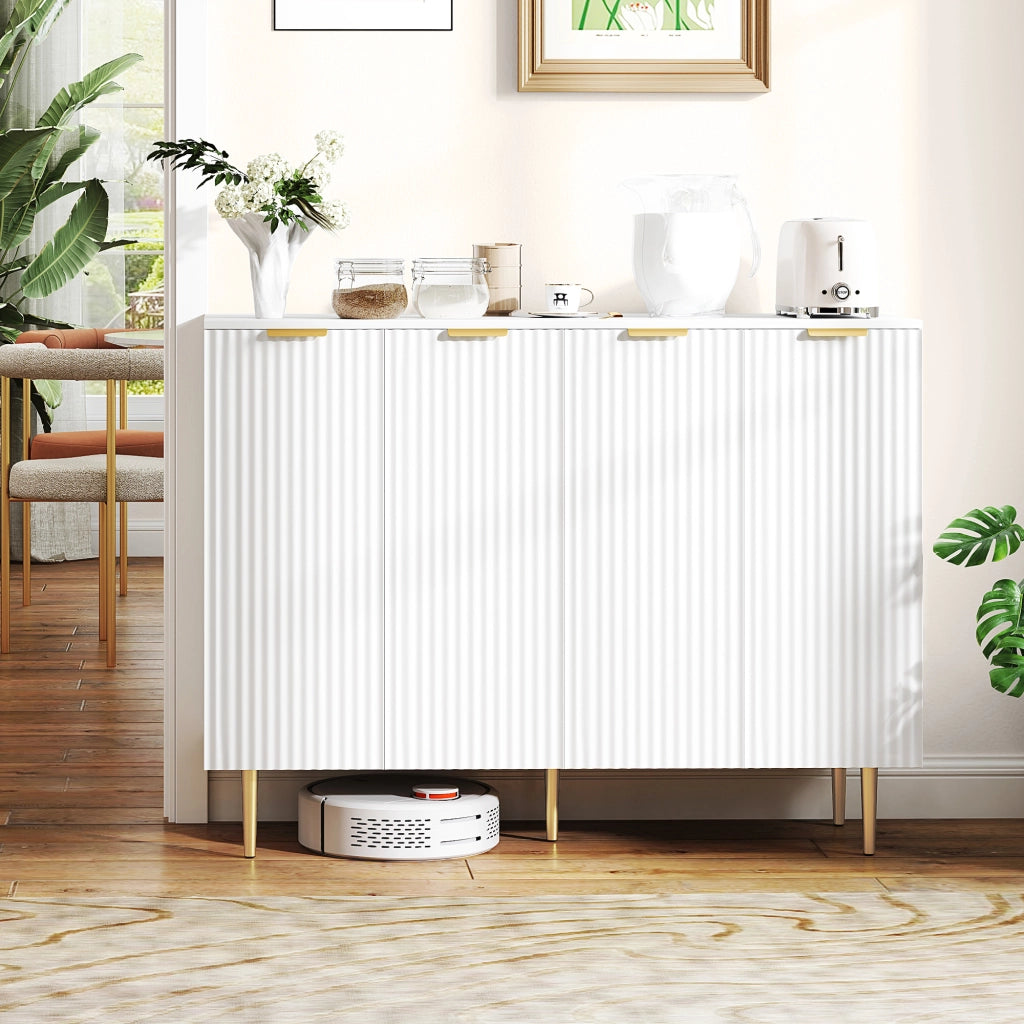 Armadio da cucina ¨C zephmum ¨C bianco 120x40x90 cm