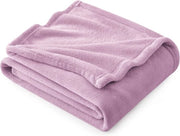 Piumino soffice - deken caldo e morbido - 1 pezzo - viola - 150 x 200 cm