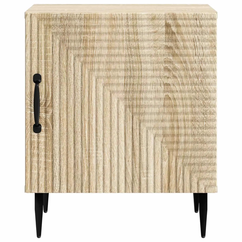 Armadio da Notte 2 pcs Rovere Sonoma 43 x 34,5 x 50 cm