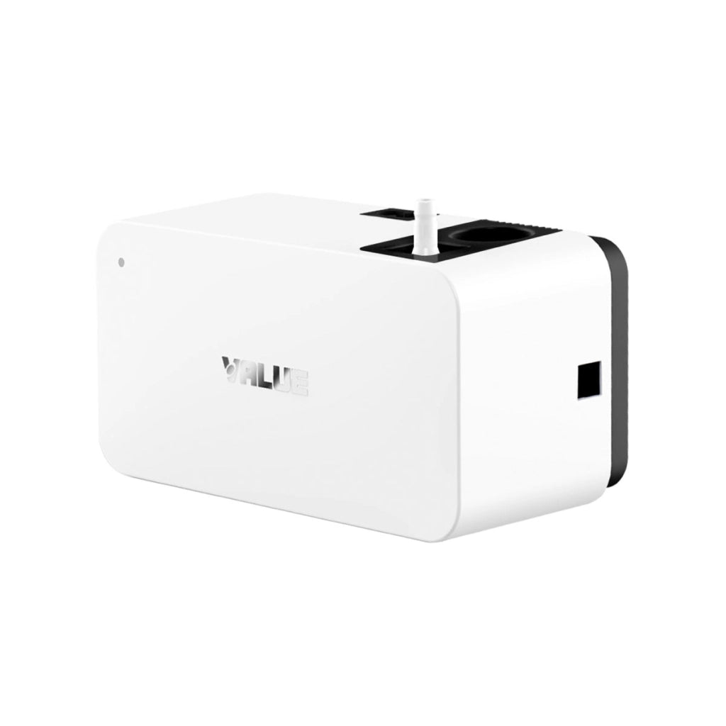 MINI POMPA COMPATTA PER SCARICO CONDENSA DEI CONDIZIONATORI CON ALLARME MODELLO VALUE M - MOD. M2 -PORTATA MAX 40L/H -ALTEZZA MANDATA MASSIMA 12MT  - GER