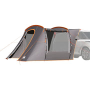 vidaXL Tenda da Campeggio per Auto Grigio e Arancione Impermeabile