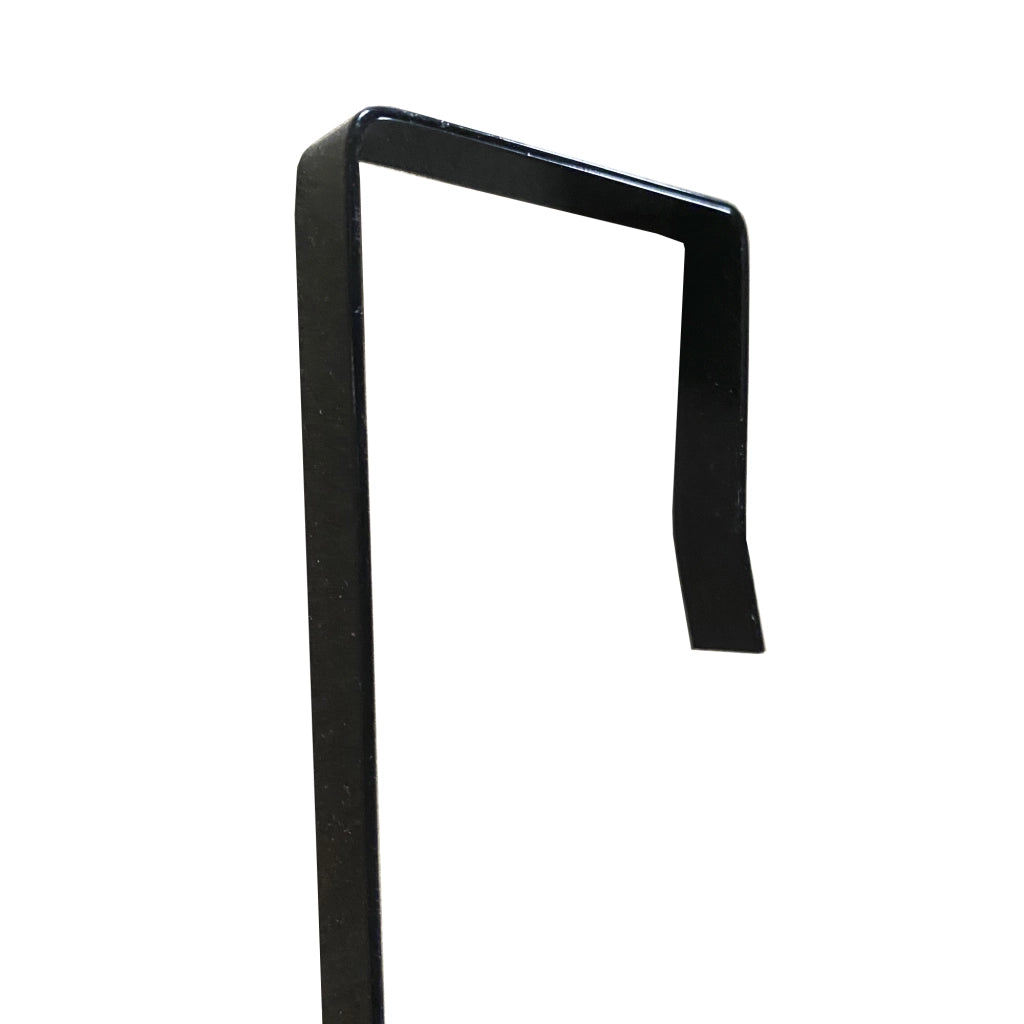 Specchio per porta bianco 125x35 cm - Cornice in MDF, leggero e facile da appendere, stile nordico