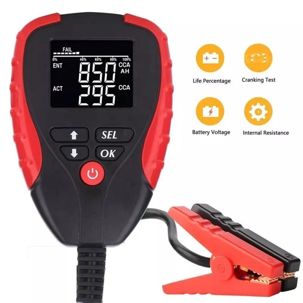 Tester Batteria Auto Professionale 12V Analizzatore Digitale FS-21946