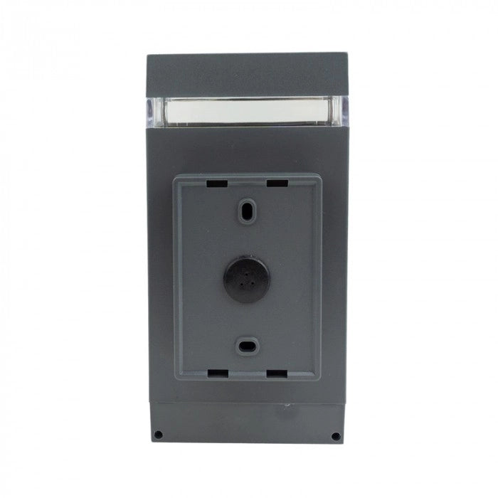 Applique esterno moderno antracite GU10 15W Ecolight