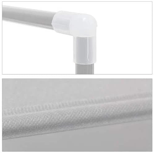 Scarpiera mobiletto portascarpe e portastivali 5 ripiani capienza fino a 25 paia 90,5 cm bianco 13_0001028
