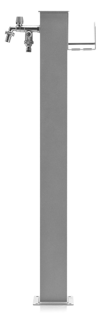 Fontana da Giardino con Doppio Rubinetto Belfer 42/QRR Alluminio