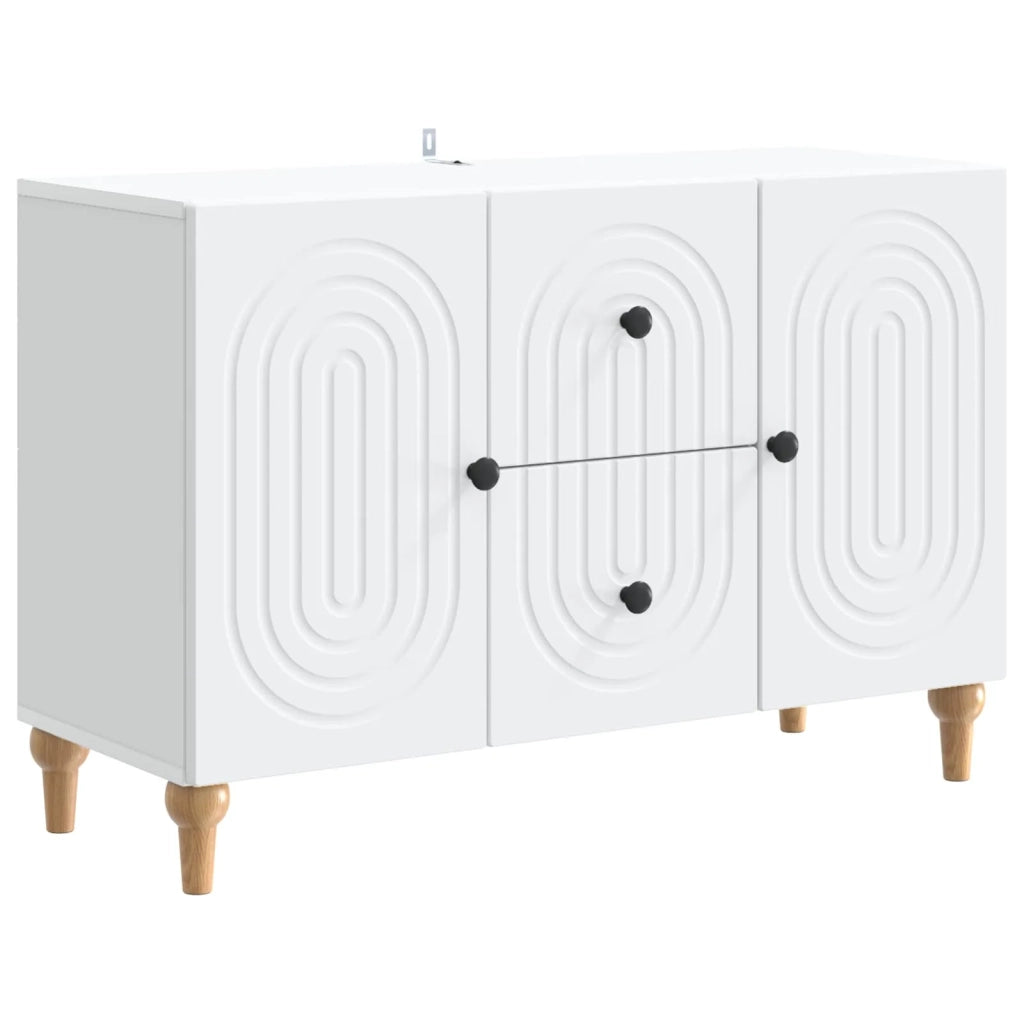 Mobile TV-Credenza per TV Bianco 89 x 34,5 x 60 cm Legno ingegnerizzato