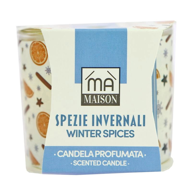 MA MAISON CANDELA PROFUMATA SPEZIE INVERNALI 85GR