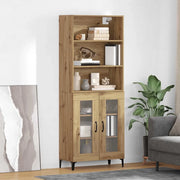 Credenza-Buffet-Armadio da cucina Rovere artigianale 69,5 x 34 x 180 cm 111971