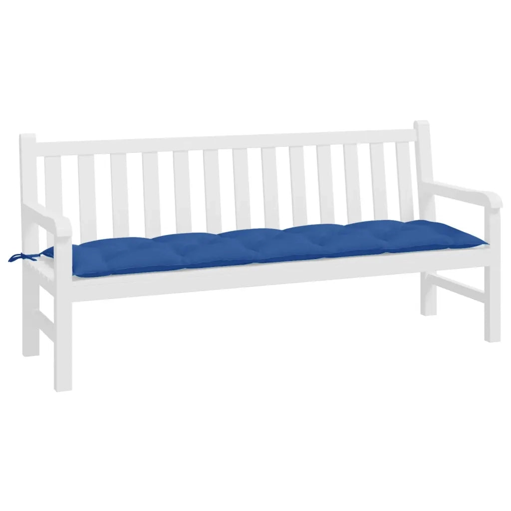 Cuscino per Panca Giardino Blu Reale 180x50x7 cm Tessuto Oxfordcod mxl 116091