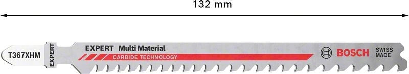2608900560 - Set 3 lame per segheto alternativo T367 XHM EXPERT for multi materiale