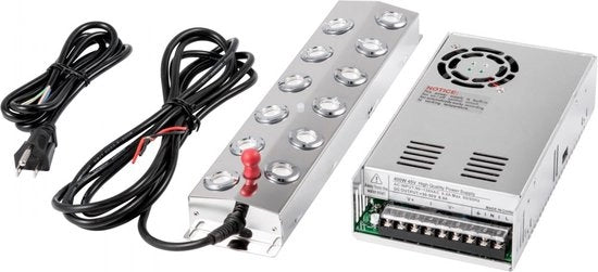 12 Testine Fumogeno Ultrasuono Umidificatore Dampificatore Idrocoltura Generatore di Nebbia