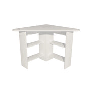 Scrivania "Corner" in legno - 80 x 80 x 73 cm - Bianco
