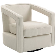 Poltrona Relax Girevole ¨C Zephmum ¨C Beige 77x75x72 cm