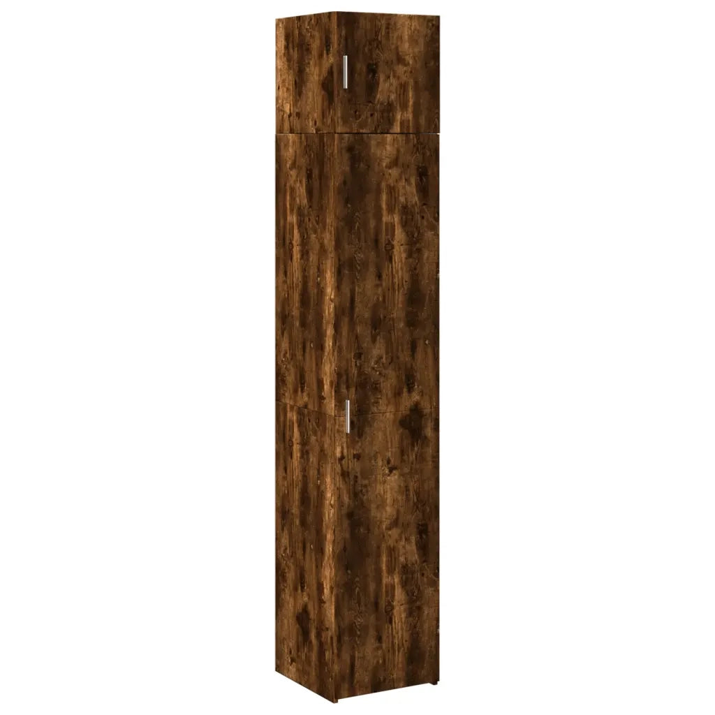 Mobile Sottile Rovere Fumo 40x42,5x225 cm in Truciolato 3281277