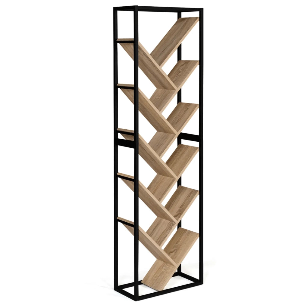 IDMarket - Libreria ad albero 10 livelli design industriale DETROIT