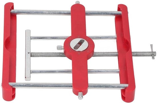 Impianto per foratura a grande profondità per lavorazione del legno e del legno di precisione con cercatore di foro integrato