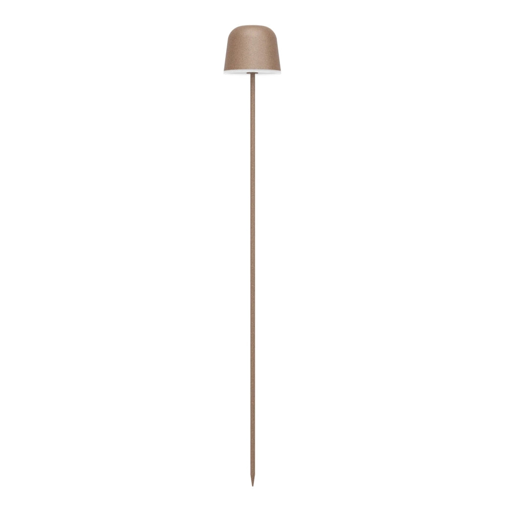 Lampada Ricaricabile Mannera-S Alluminio Ruggine - Corten Led 1,8W 170Lm Ip54