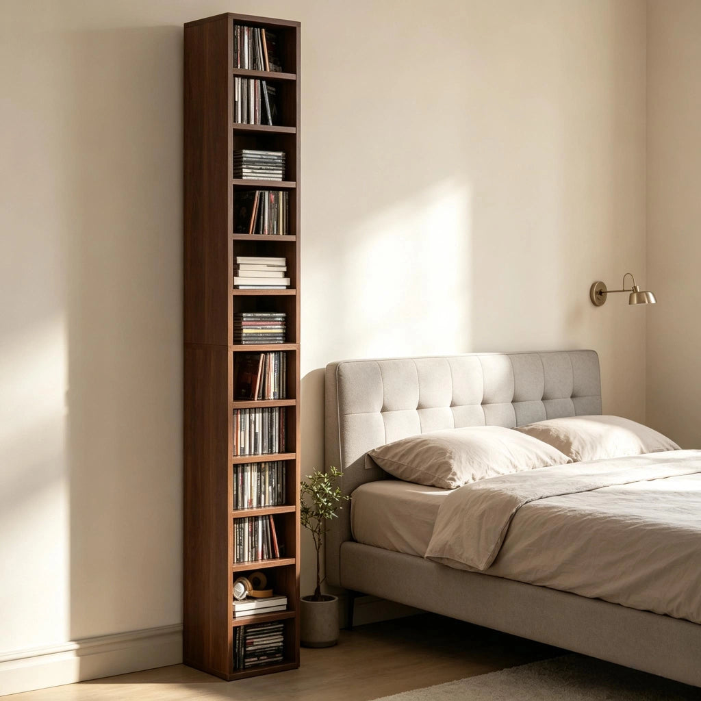 REGGICD Torre salvaspazio 21 x 20 x 175 cm Marrone MDF e truciolare