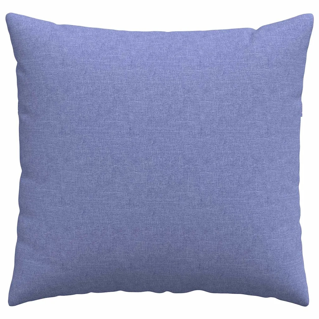 Cuscini da Divano 2 pcs Blu jeans 50 x 50 cm Tessuto