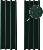 Gordini pronti da appendere con ganci - Gordini da appendere - Gordini intermedio - Verduroscienza - Camera da soggiorno - Camera da letto - Decorazione per finestre - Casa - Arredamento