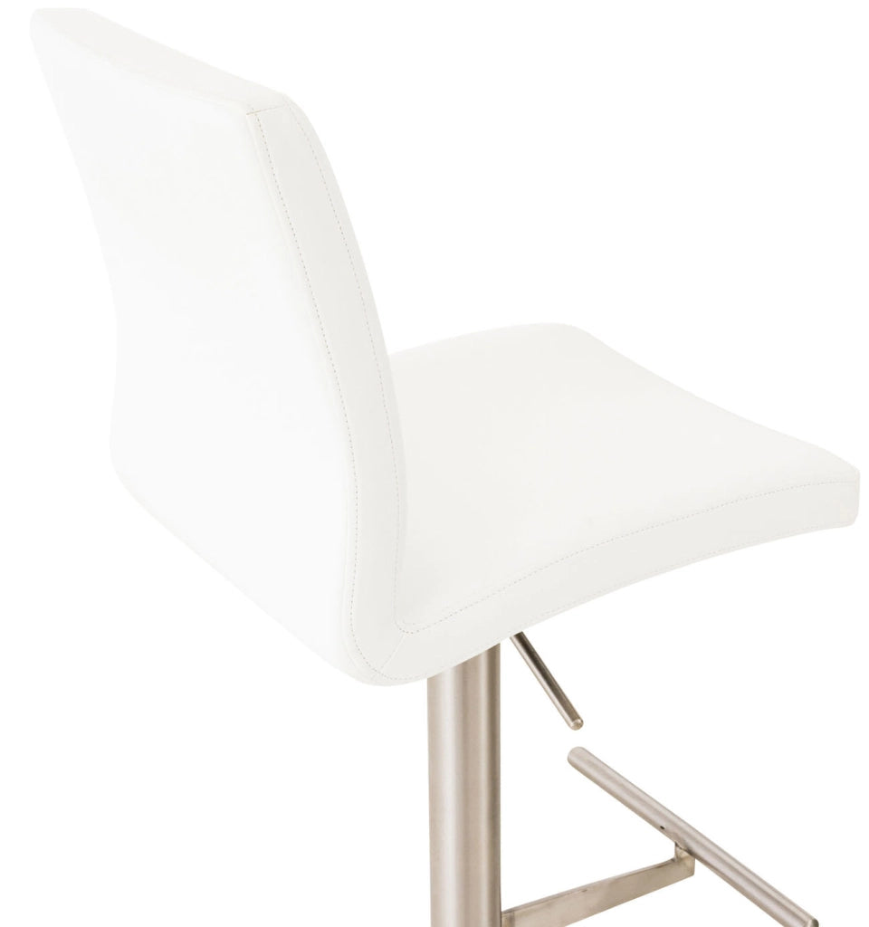 Barhocker Cadiz Kunstleder edelstahl