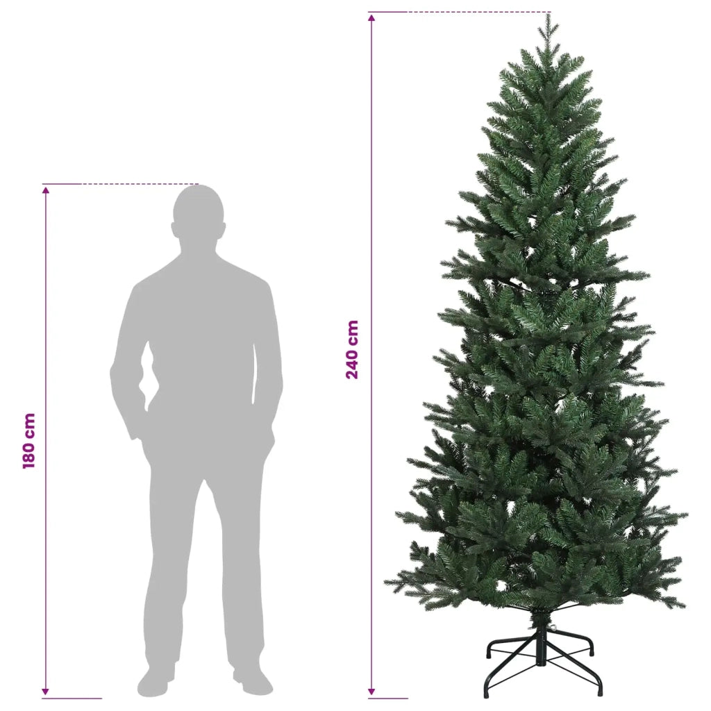 Albero di Natale Artificiale con Rami Pieghevoli 240 cm 42055501