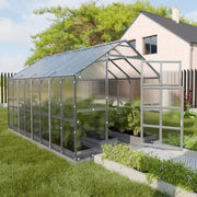 Serra da giardino KLASIKA HOUSE 2,35 x 4,12 m (9,68 m²), 6 mm con rivestimento in policarbonato