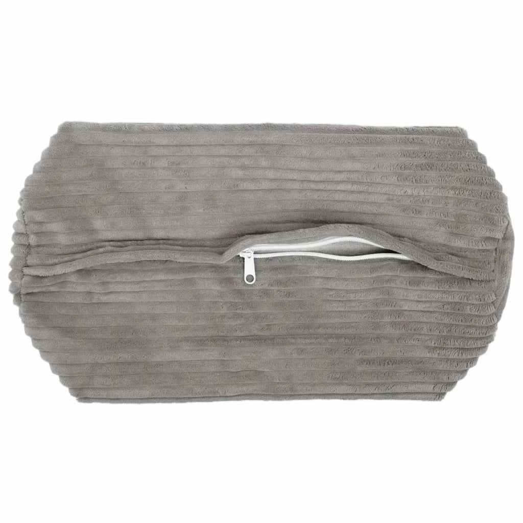 Federa 2 pcs HEERLEN Grigio Chiaro Ø 15 x 40 cm corduroy 923241